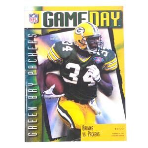 Green Bay Packers vs Cleveland Browns Game Day Magazine Program 11 19 1995